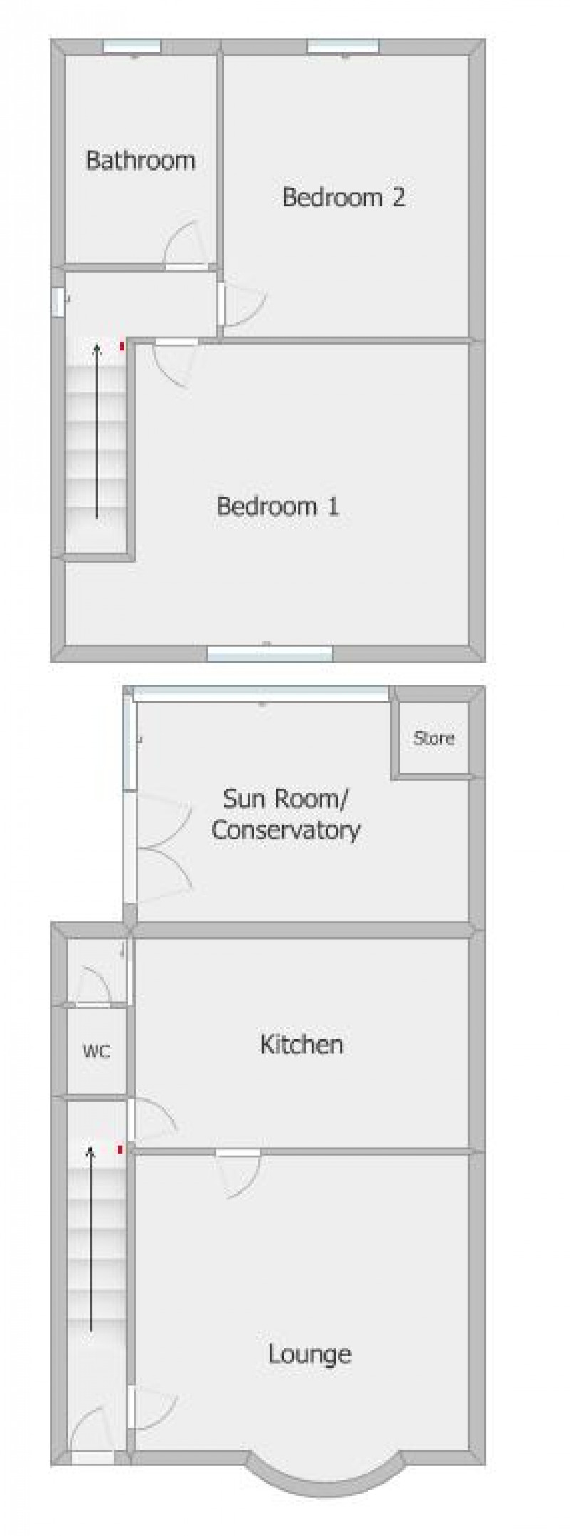 Floor plan for Mill Lane, Hemingbrough